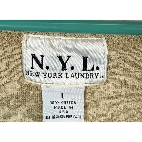 N.Y.L. Floral Tank Top & Pants Set Casual Comfy Loungewear Size L/XL - Picture 6 of 6